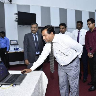 Launch Of Agrarian Department Website Director General W.m.m.b.weerasekara